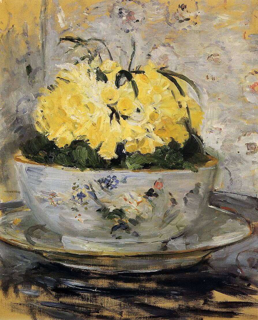 ”Narcisser” av Berthe Morisot